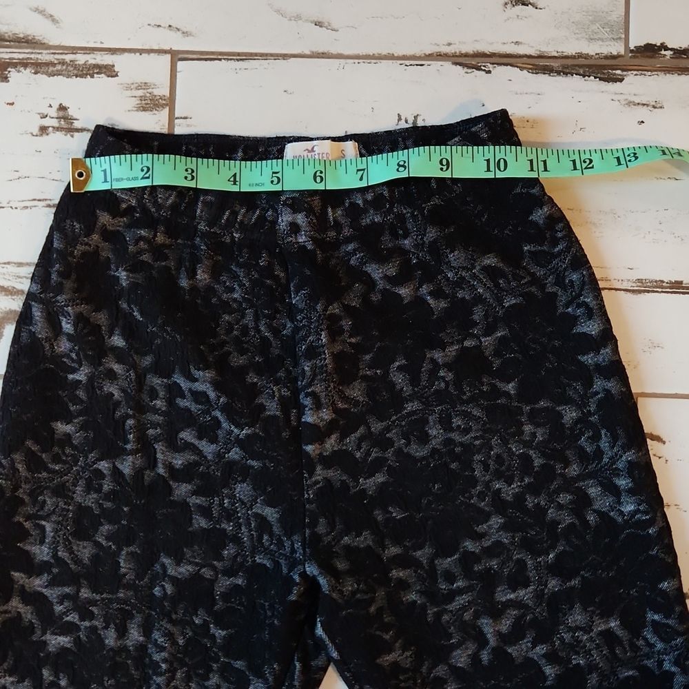 Hollister -177 floral lace leggings Small‎ - Picture 4 of 6